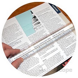 Лупа-линейка Carson MagniRule MR-20