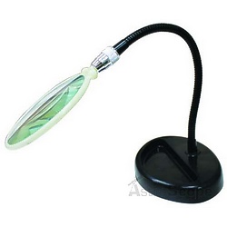 Настольная лупа Magnifier 2.5х104 мм, подставка 15119