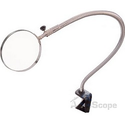 Настольная лупа Magnifier 2.5х100 мм, струбцина 15123
