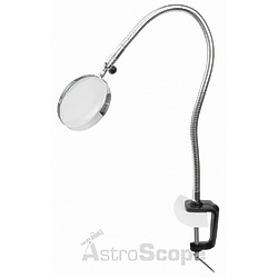 Настольная лупа Magnifier 3x90 мм, струбцина 15124