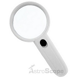Ручная лупа Magnifier 4х65 мм, с LED подсветкой 6B-4A