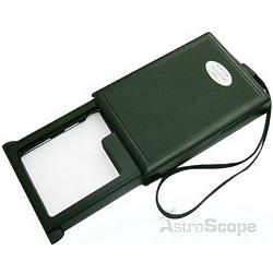 Карманная лупа Magnifier 3х45 мм, c LED подсветкой  MG21015