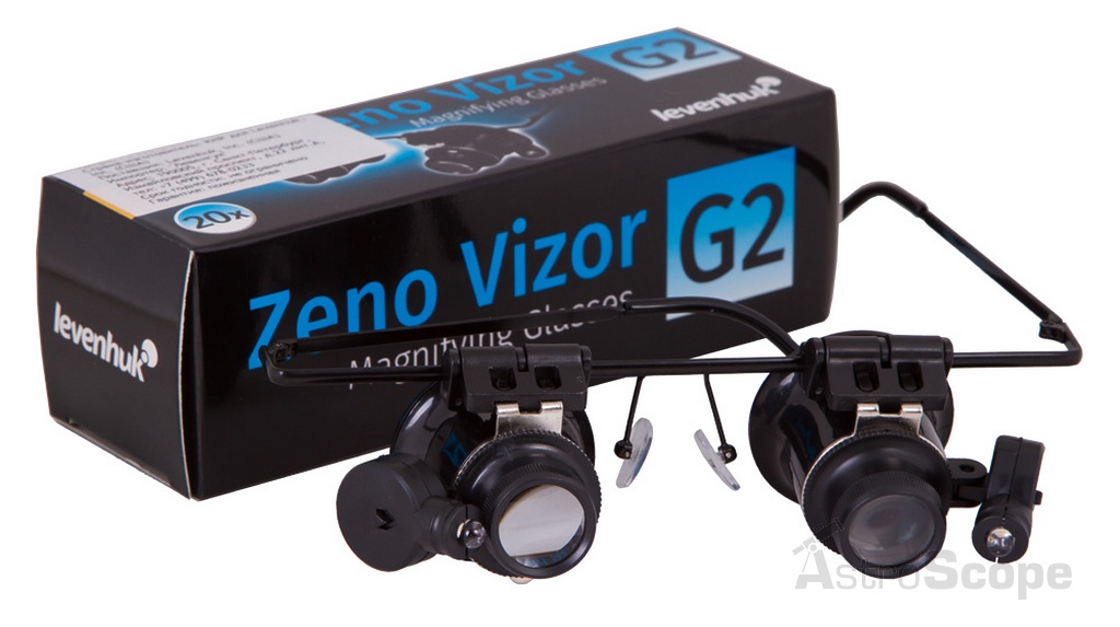 AstroScope | Купить Лупа-очки Levenhuk Zeno Vizor G2