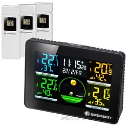 Метеостанция Bresser Quadro NLX Black (7000023)