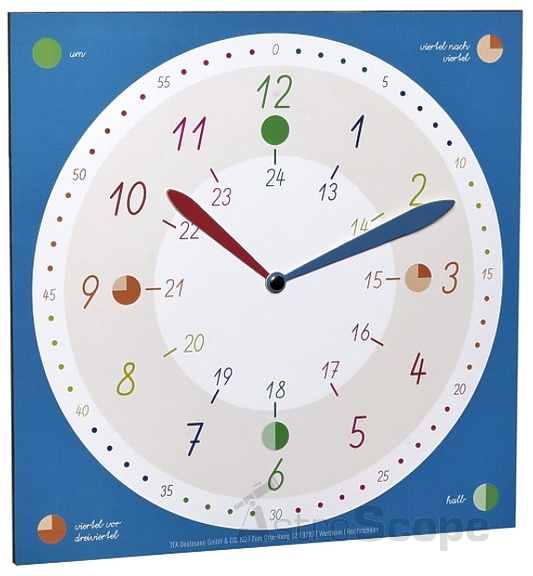 Часы настенные TFA "Tick&Tack" 6030580691 с обучающими часами - фото 3