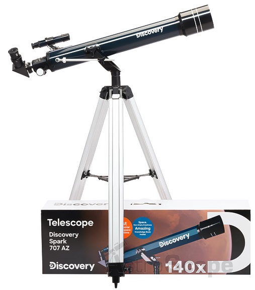 Телескоп Discovery Spark 707 AZ с книгой - фото 4