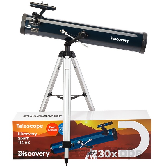Телескоп Discovery Spark 114 AZ с книгой - фото 13