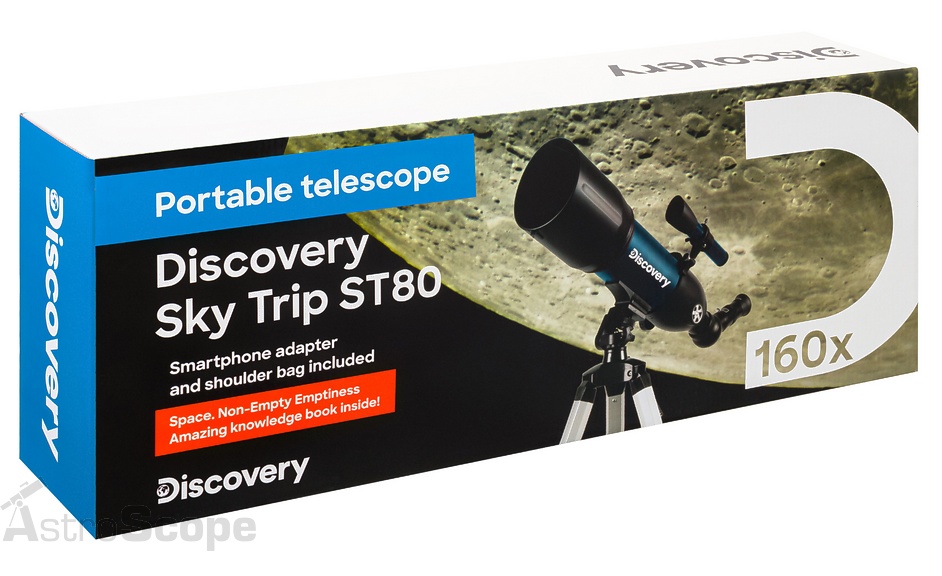 Телескоп Discovery Sky Trip ST80 с книгой - фото 15