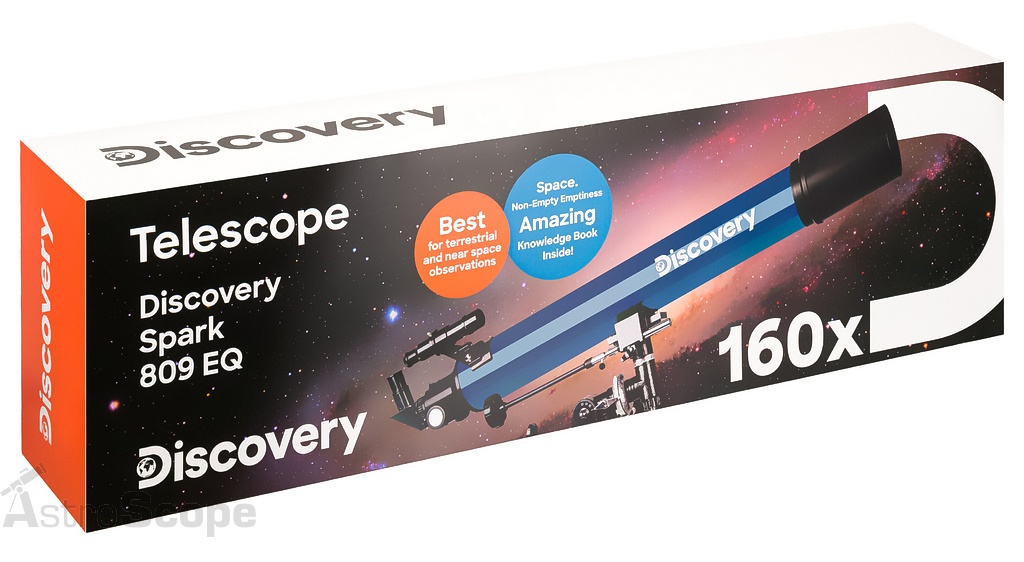 Телескоп Discovery Spark 809 EQ с книгой - фото 13