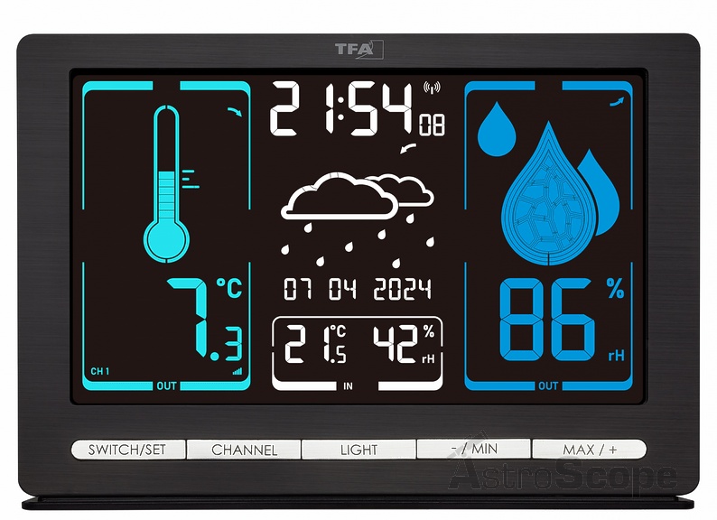 Метеостанція TFA "MeteoChrome" (35113201) - фото 4