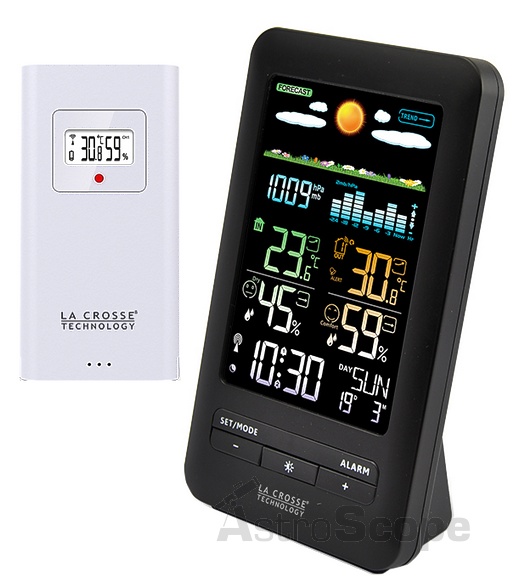 Метеостанция La Crosse WS6205 Black - Фото 1