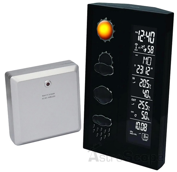 Метеостанция Technoline WS6650 Black - Фото 1