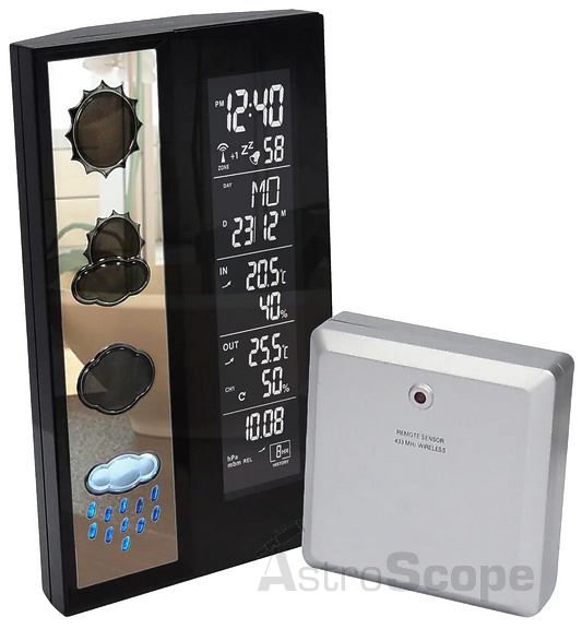 Метеостанция Technoline WS6650 Black - Фото 4