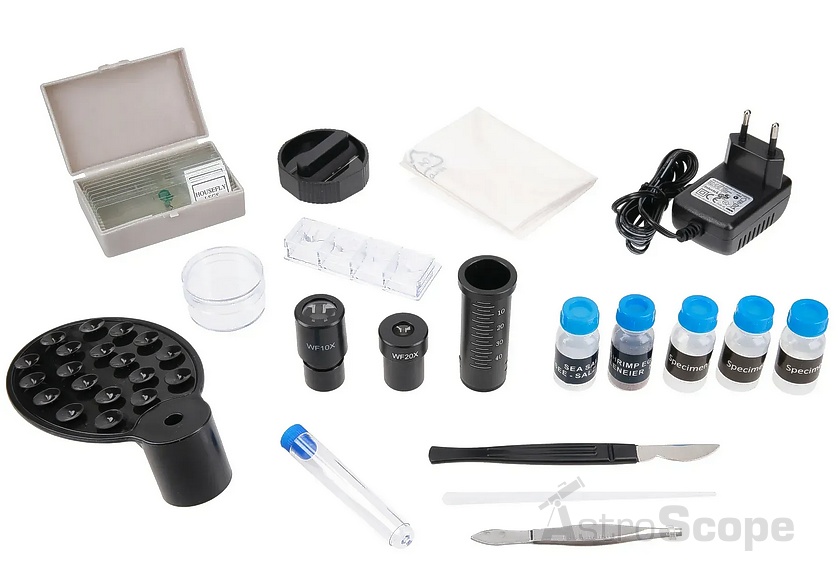 Микроскоп Carbon Biologic 40x-1600x + смартфон-адаптер - Фото 7