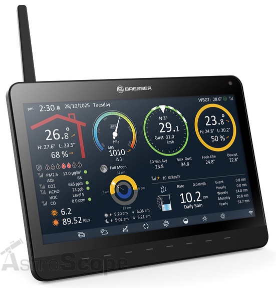 Метеостанция Bresser MeteoChamp 9-in-1 Wi-Fi Weather Station (15196) - Фото 4